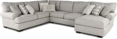 Celadon Light Beige 3 Piece Sectional