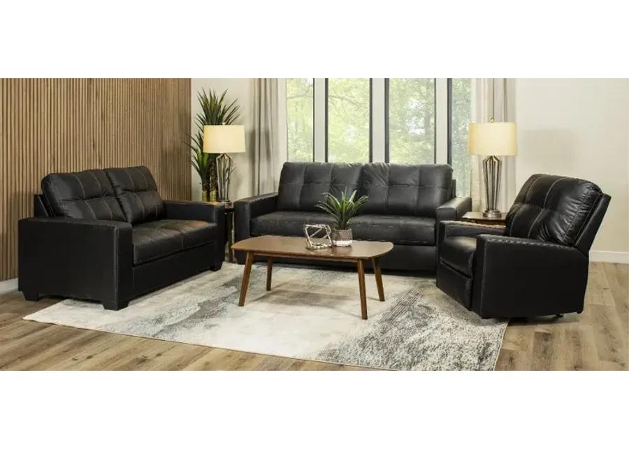 Barlin Black Sofa