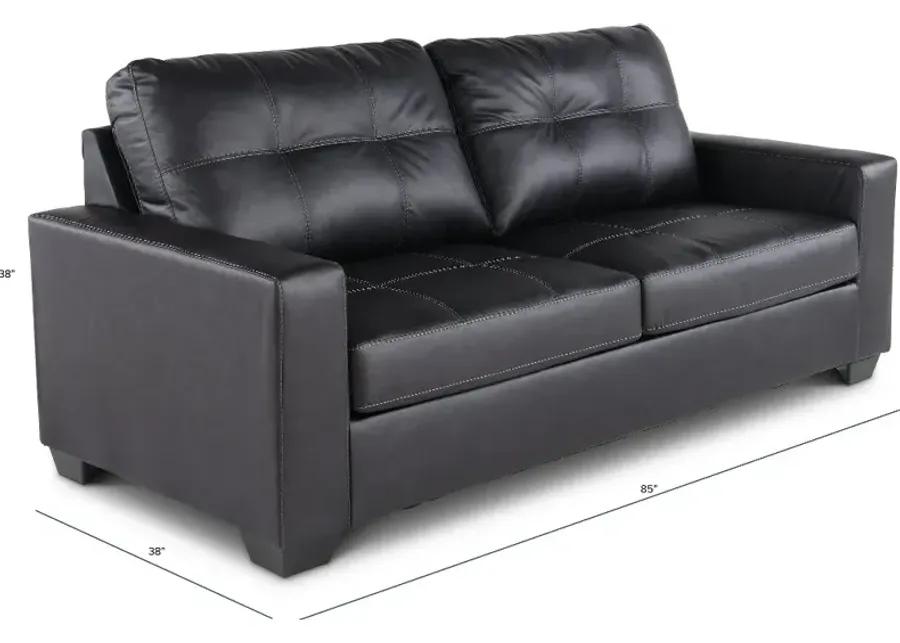 Barlin Black Sofa