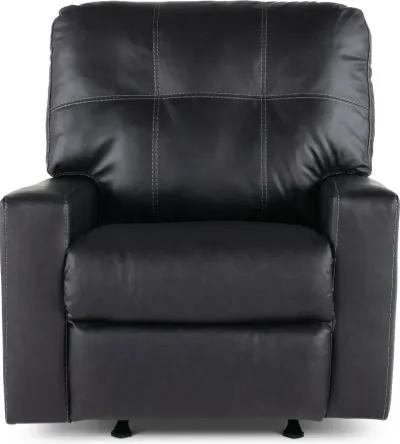 Barlin Black Recliner