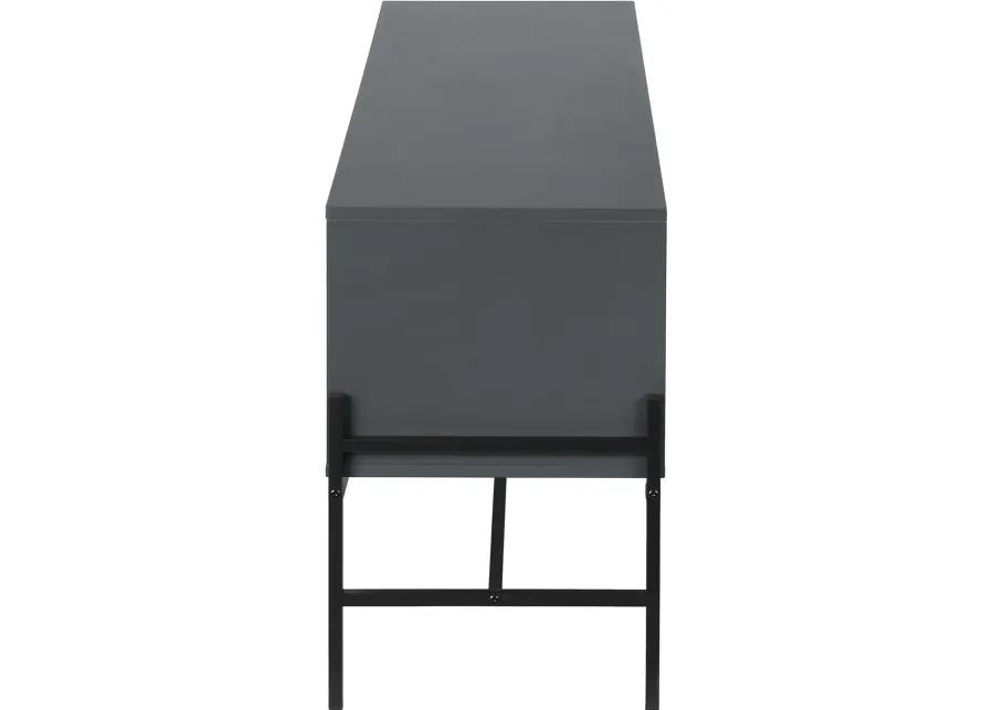 Florence Gray Modern Two Door TV Stand