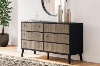 Burless Two-Tone Dresser