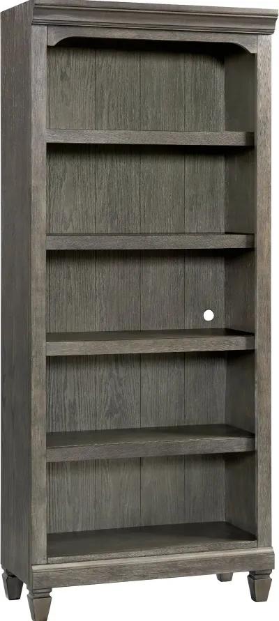 Foundry Pewter 76" Bookcase