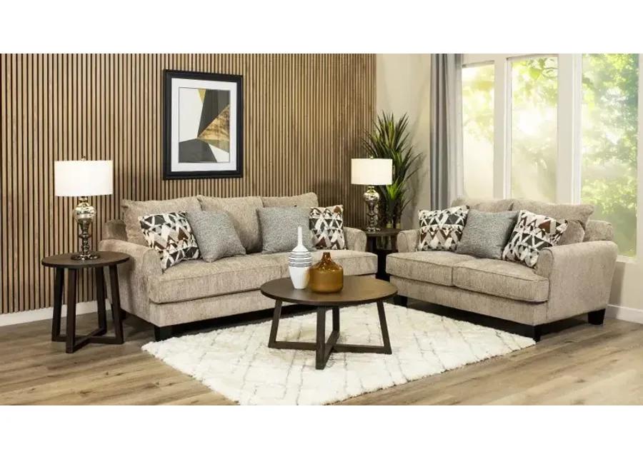 Bryn Beige Loveseat