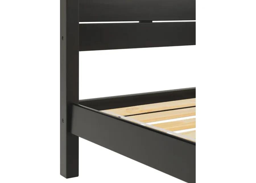 Isla Black Queen Platform Bed