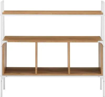 Arlo 40" Oak 3 Cube Storage Shelf