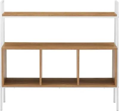 Arlo 40" Oak 3 Cube Storage Shelf