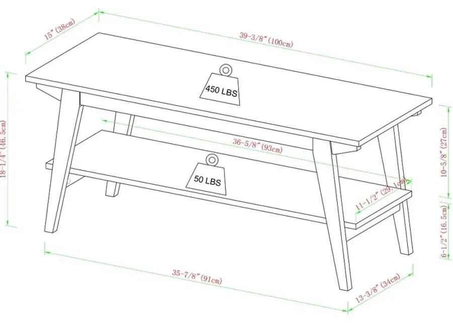 Kochi Japandi Oak Bench