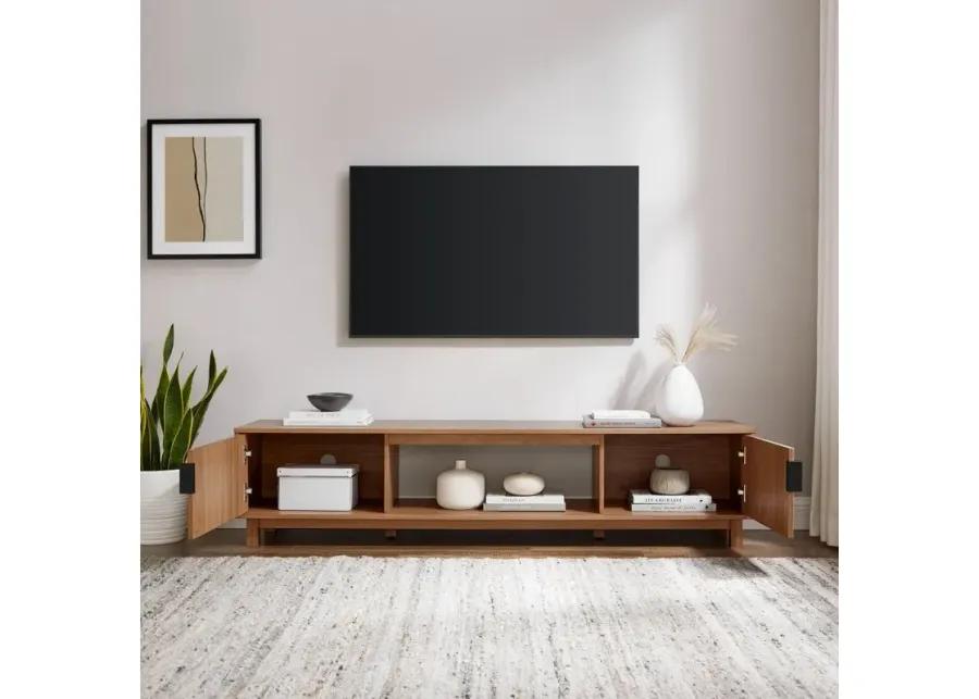 Arundo 70" 2 Door Mocha TV Stand