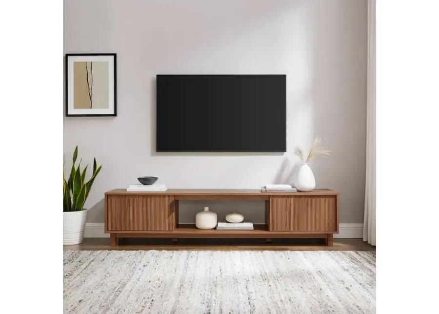 Arundo 70" 2 Door Mocha TV Stand