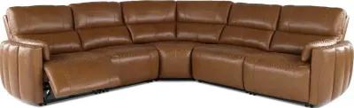 Modesto Sable 5-Piece Power Reclining Sectional