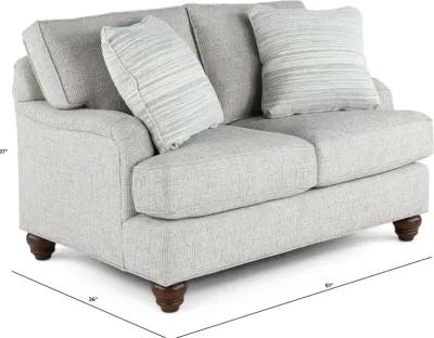 Newman Gray Loveseat