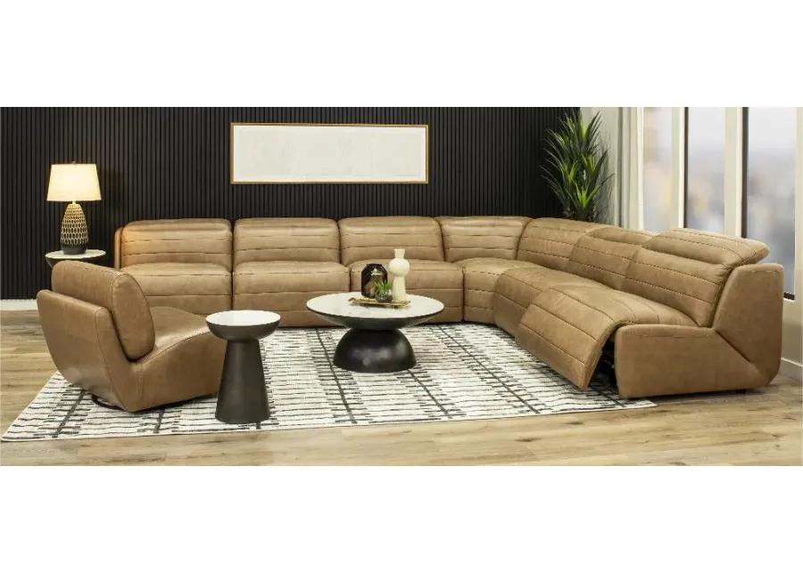 Jag Sand 6-Piece Power Reclining Sectional