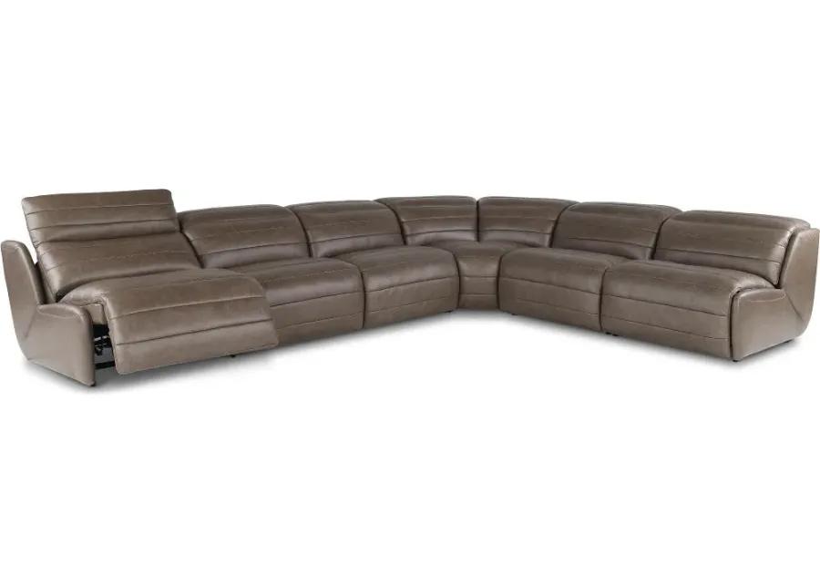 Jag Mushroom 6-Piece Power Reclining Sectional