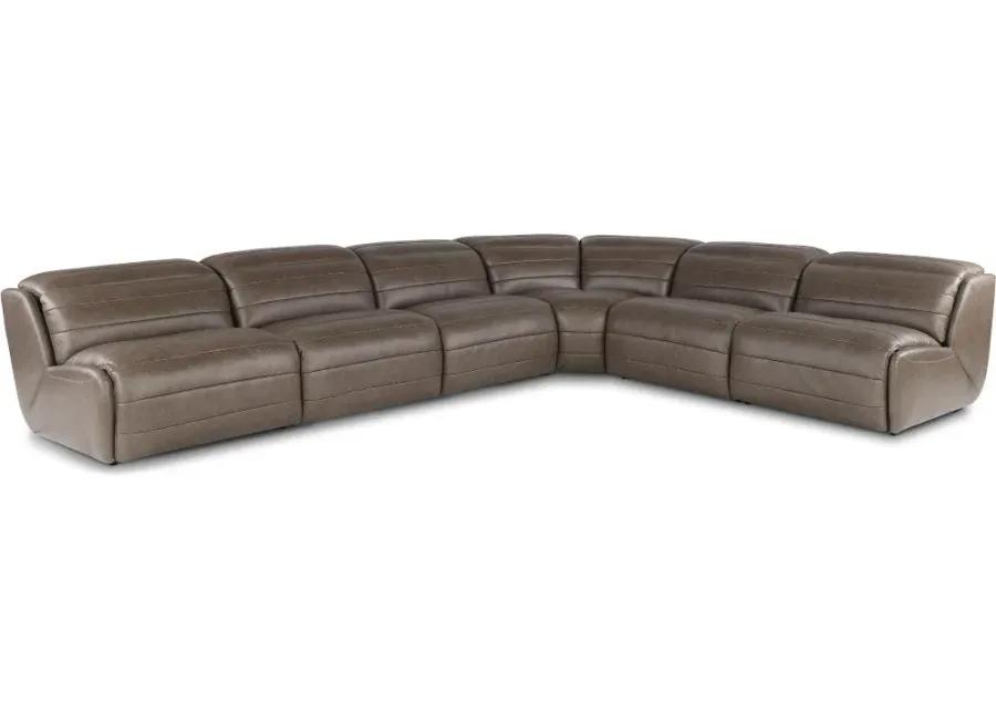 Jag Mushroom 6-Piece Power Reclining Sectional