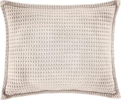 J. Queen Natural Pebble Beach Sand Standard Sham