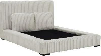 Lotus Queen Upholstered Platform Bed