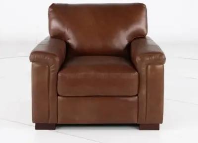 Splendor Brown Leather Chair