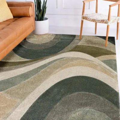 Carmona 8 x 10 Fernway Green Area Rug