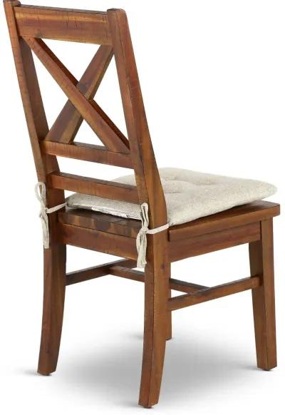 Vineyard Rustic Brown Dining Chair