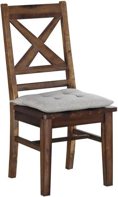 Vineyard Rustic Brown Dining Chair