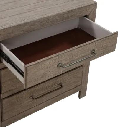 Skyview Gray Nightstand