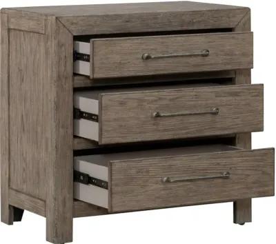 Skyview Gray Nightstand