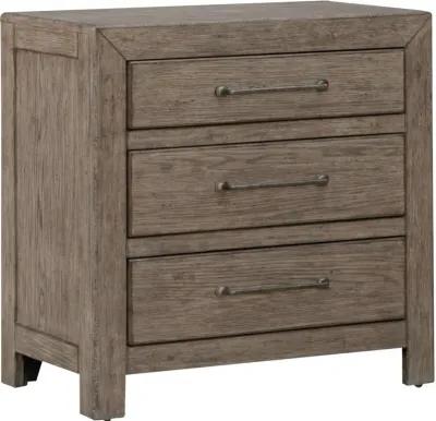 Skyview Gray Nightstand