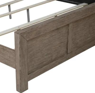 Skyview Gray King Bed