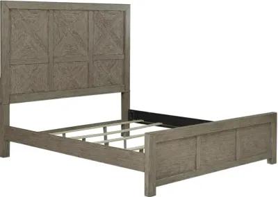 Skyview Gray King Bed