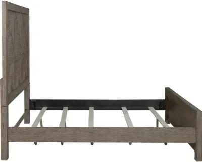 Skyview Gray King Bed