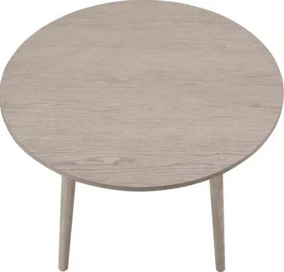 Willa Washed Tan Round Dining Table