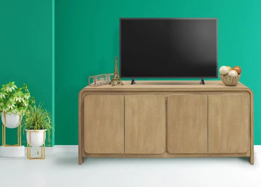 Matterson Light Brown 72" TV Stand