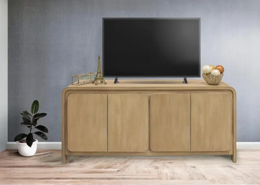 Matterson Light Brown 72" TV Stand