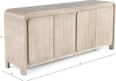 Matterson Light Brown 72" TV Stand