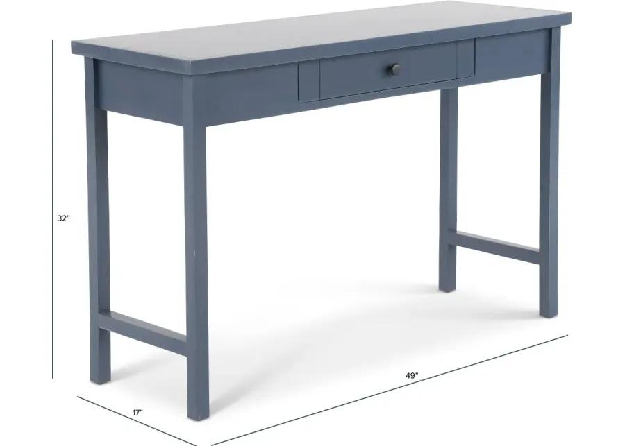 Elliott Blue Writing Desk