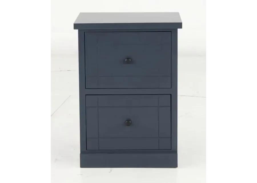 Elliott Blue File Cabinet