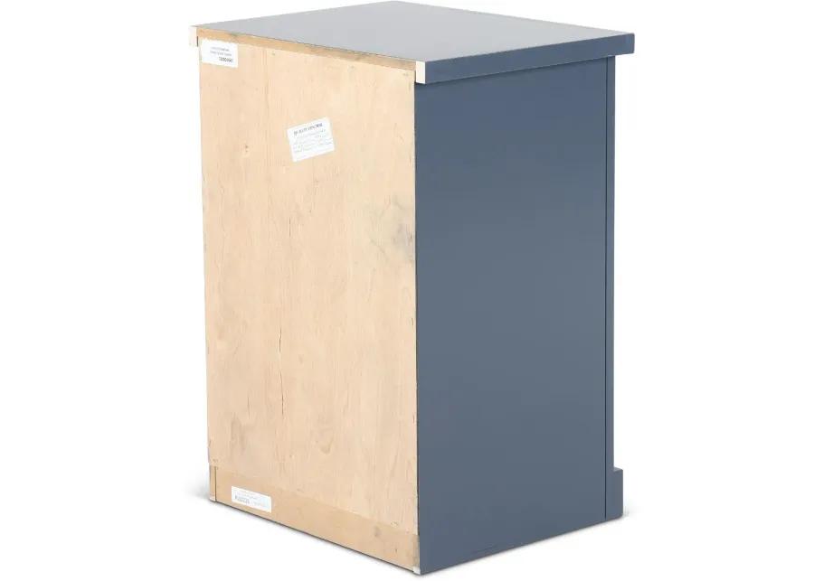 Elliott Blue File Cabinet