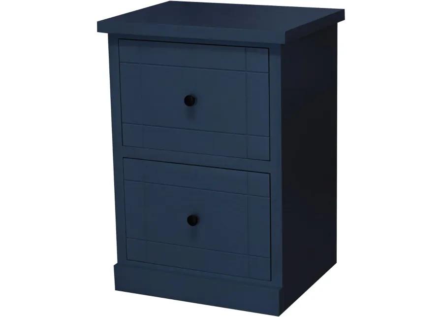 Elliott Blue File Cabinet