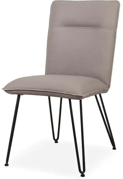 Resse Taupe Upholstered Dining Chair