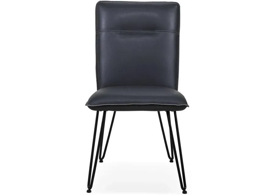 Reese Blue Upholstered Dining Chair