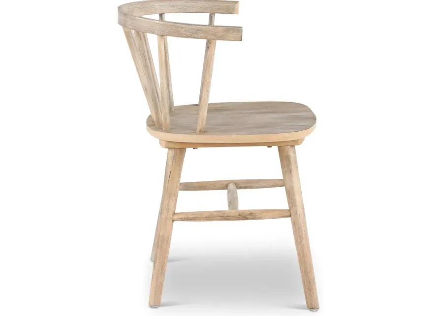 Willa Washed Tan Dining Chair