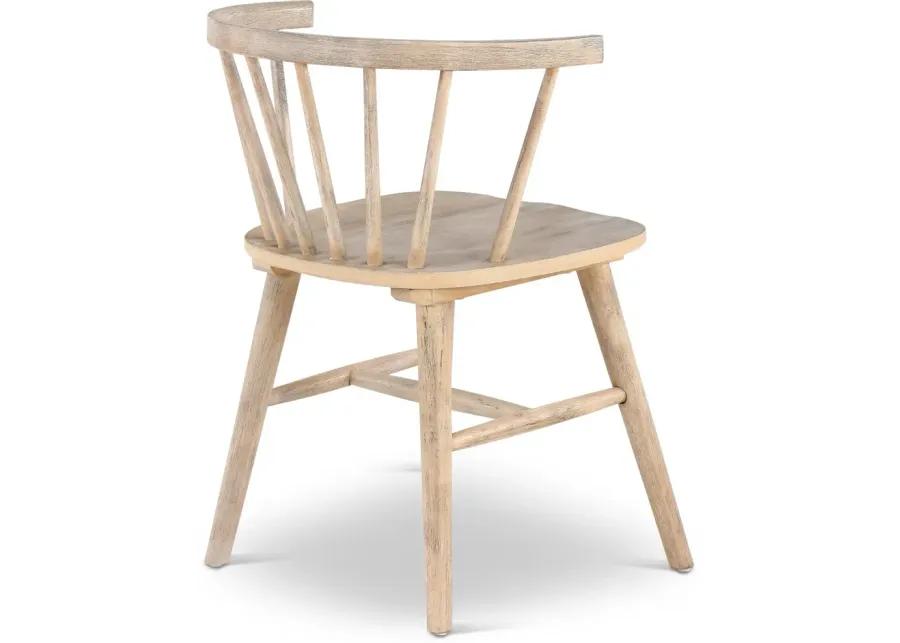 Willa Washed Tan Dining Chair