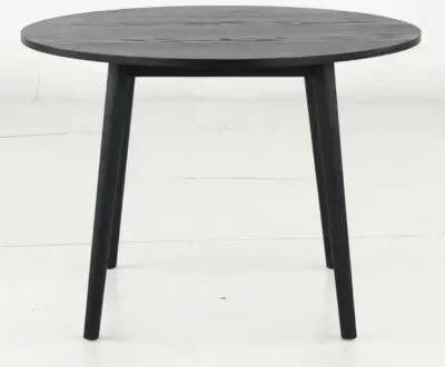 Willa Black Round Dining Table