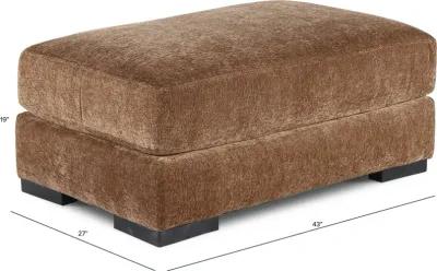 Pandora Brown Ottoman