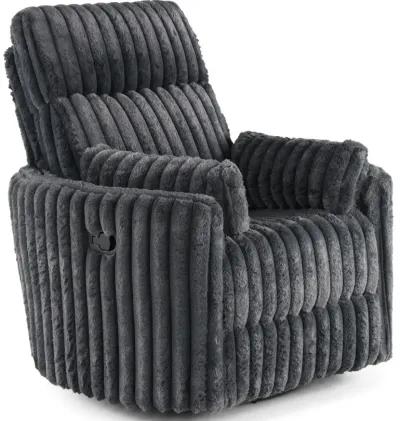 Mondo Avendio Gunmetal Swivel Recliner