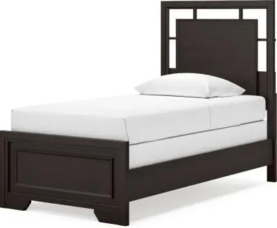 Coventry Dark Brown Twin Bed