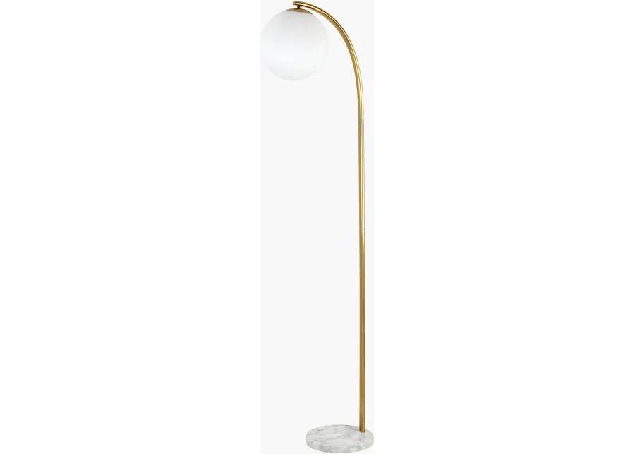 Aquilon Curved Accent Floor Lamp