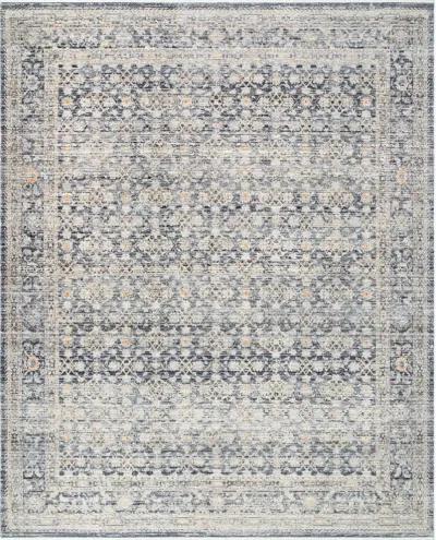 Margaret 8 x 10 Blue Area Rug