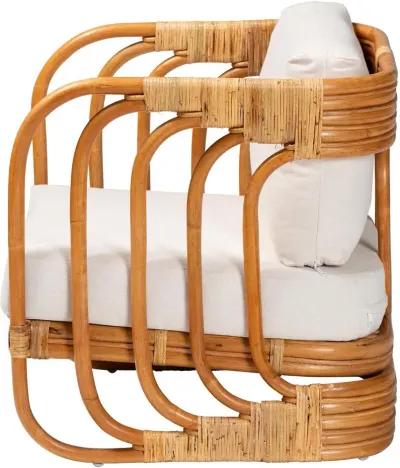 Corsa Bohemian Natural Rattan Armchair